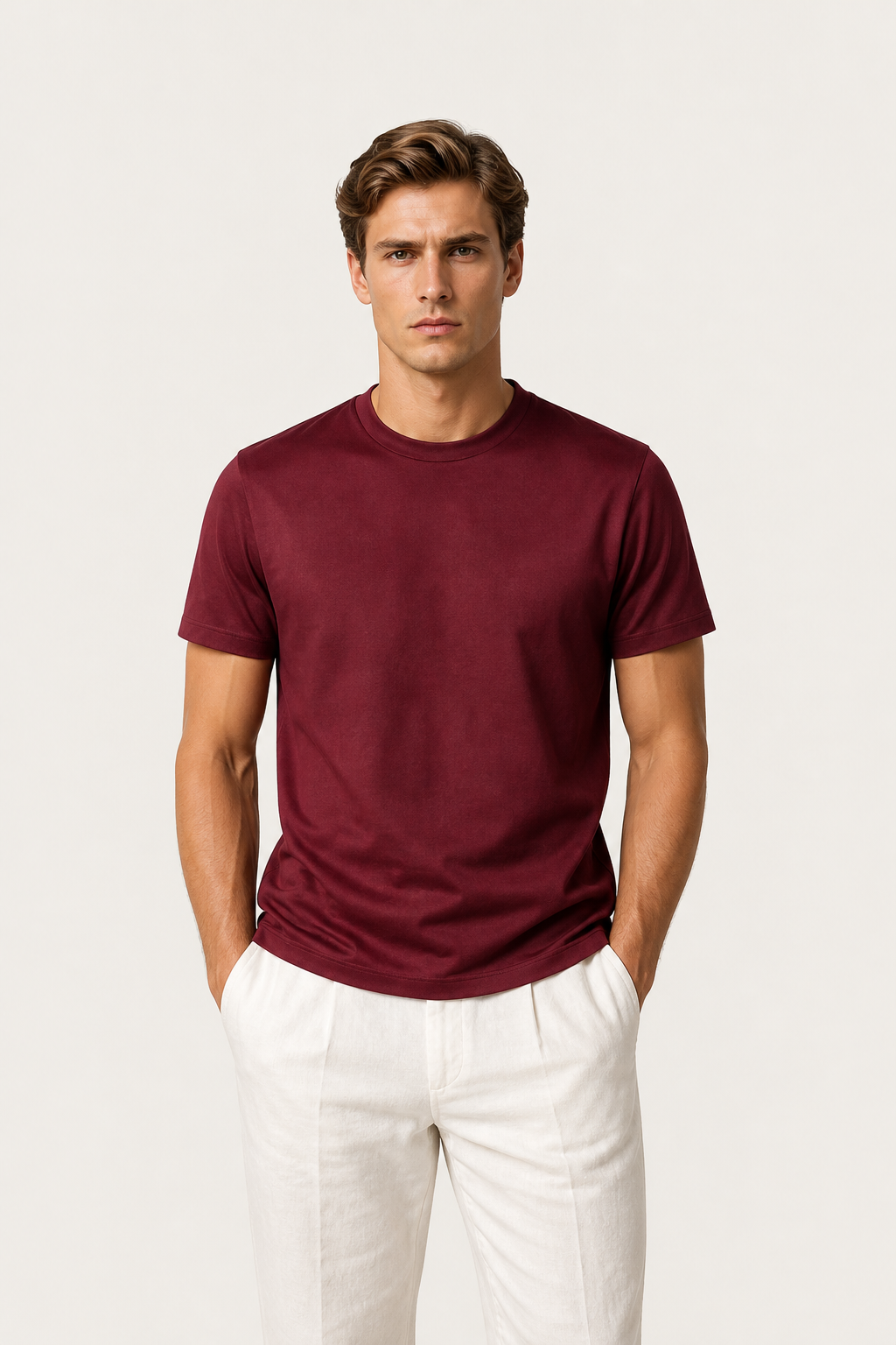 Tee Azuro Borgogna