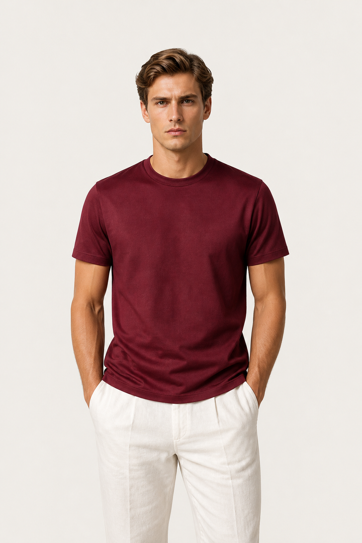 Tee Azuro Borgogna