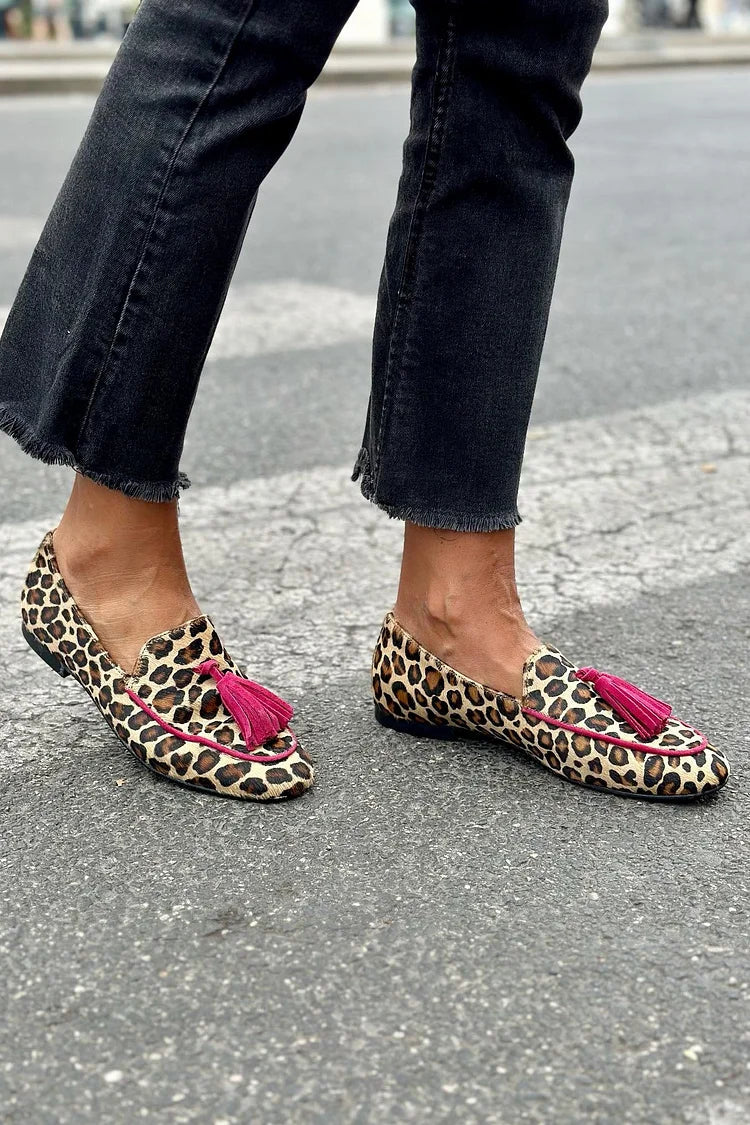 Rihanna — Mocassini Stampa Leopardo | Nico Milan