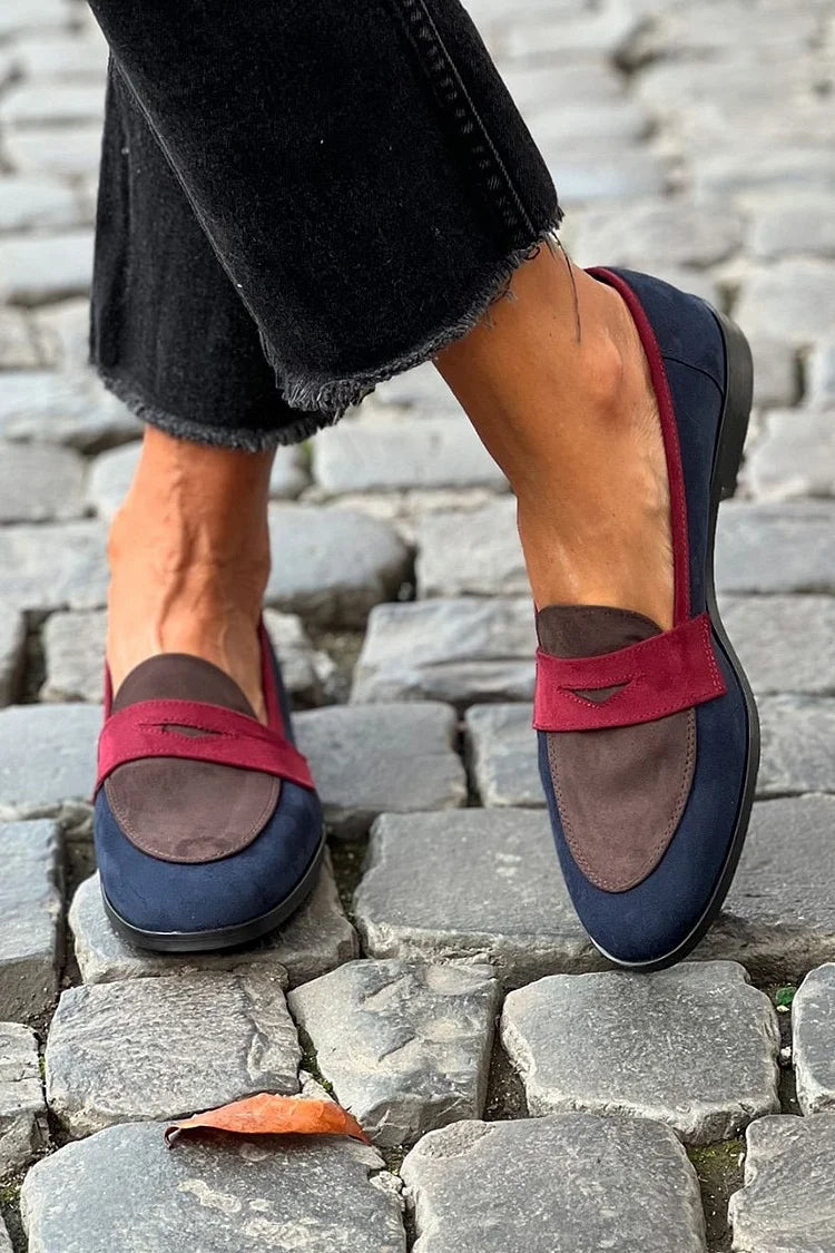 Sylvie — Mocassino Elegante Bicolore | Nico Milan