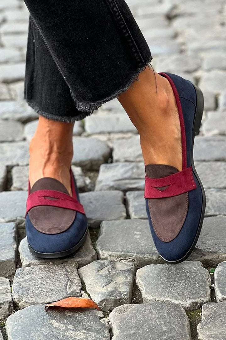 Sylvie — Mocassino Elegante Bicolore | Nico Milan