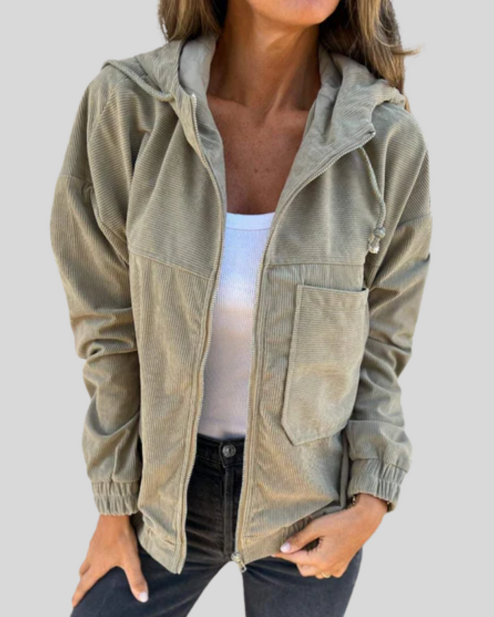 Delphine | Gilet con Zip Morbido | Nico Milan