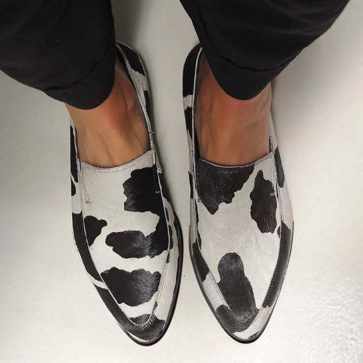 Becca — Scarpe Stampa Mucca | Nico Milan