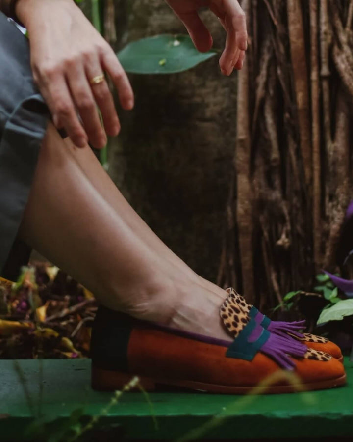 Elowen — Mocassino Safari Vibrante | Nico Milan