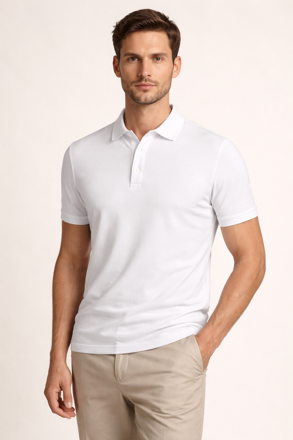 Polo Raffinata Bianca