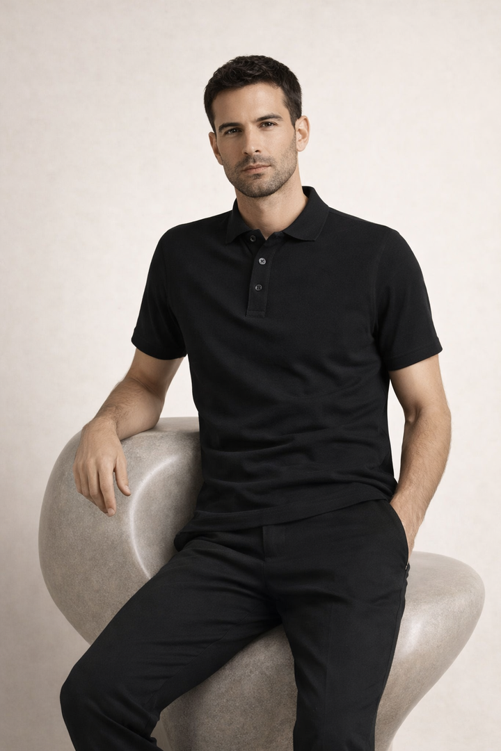Polo Raffinata Nera
