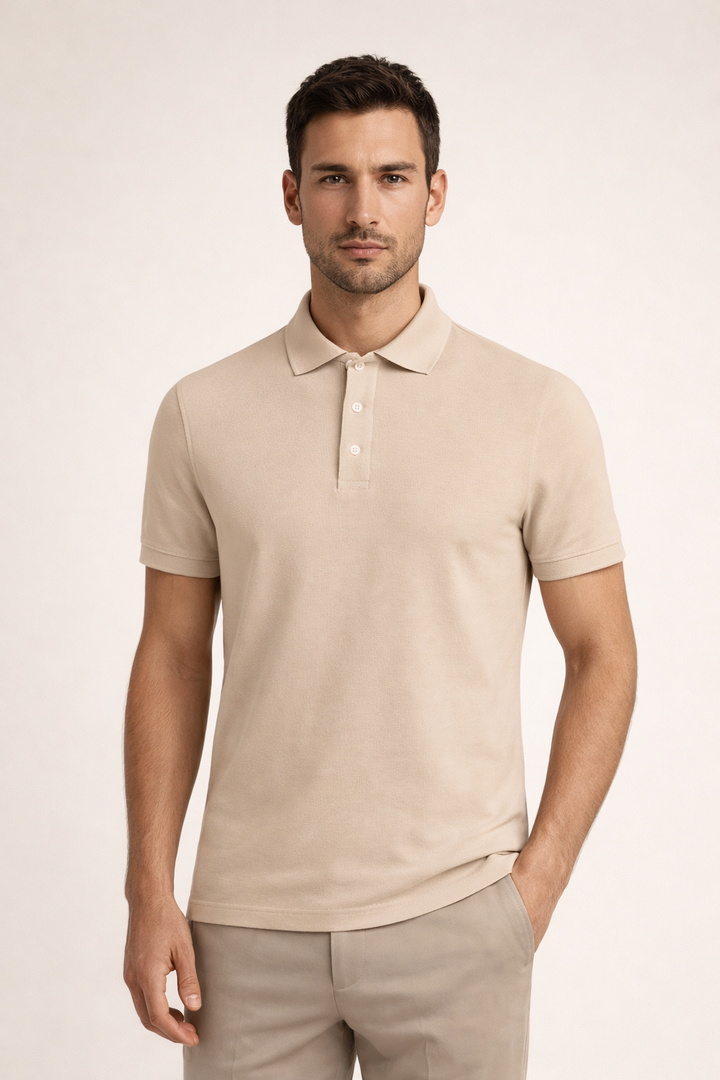 Polo Raffinata Beige