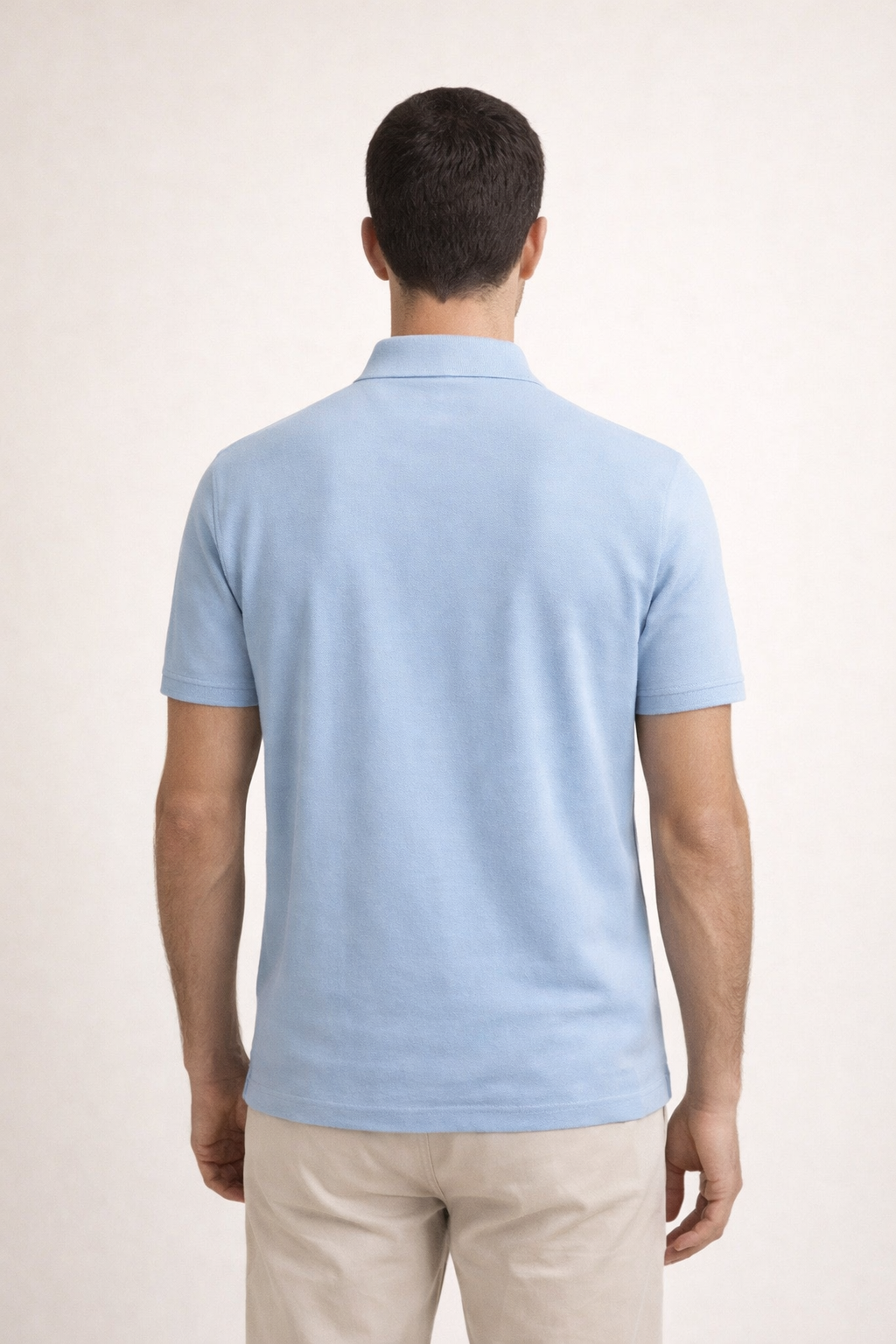 Polo Raffinata Azzurra Chiara