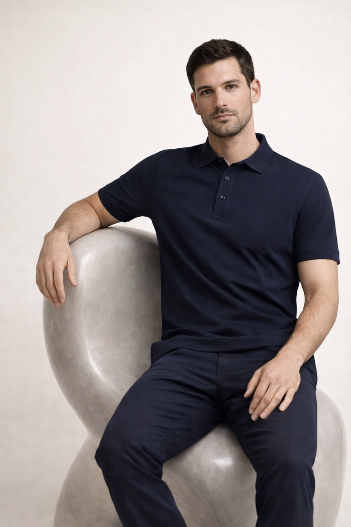 Polo Raffinata Navy