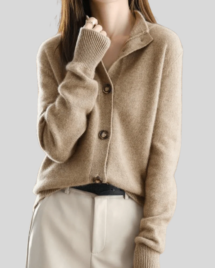 Stéphanie | Cardigan in Cashmere Stile Retrò | Nico Milan