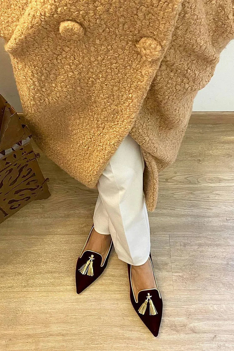 Portia — Mocassini con Frange Boho | Nico Milan