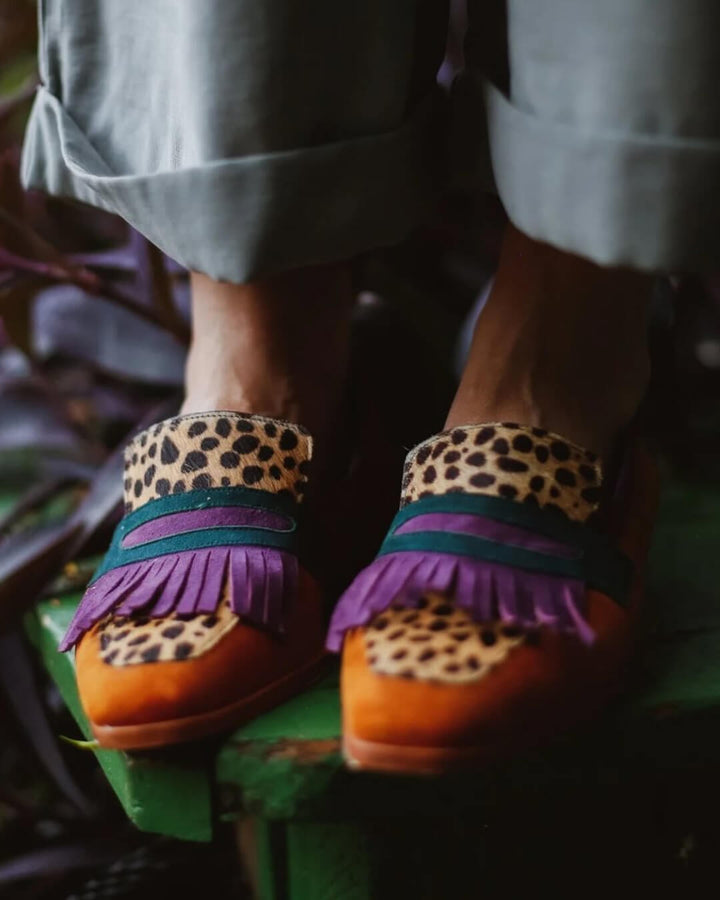 Elowen — Mocassino Safari Vibrante | Nico Milan