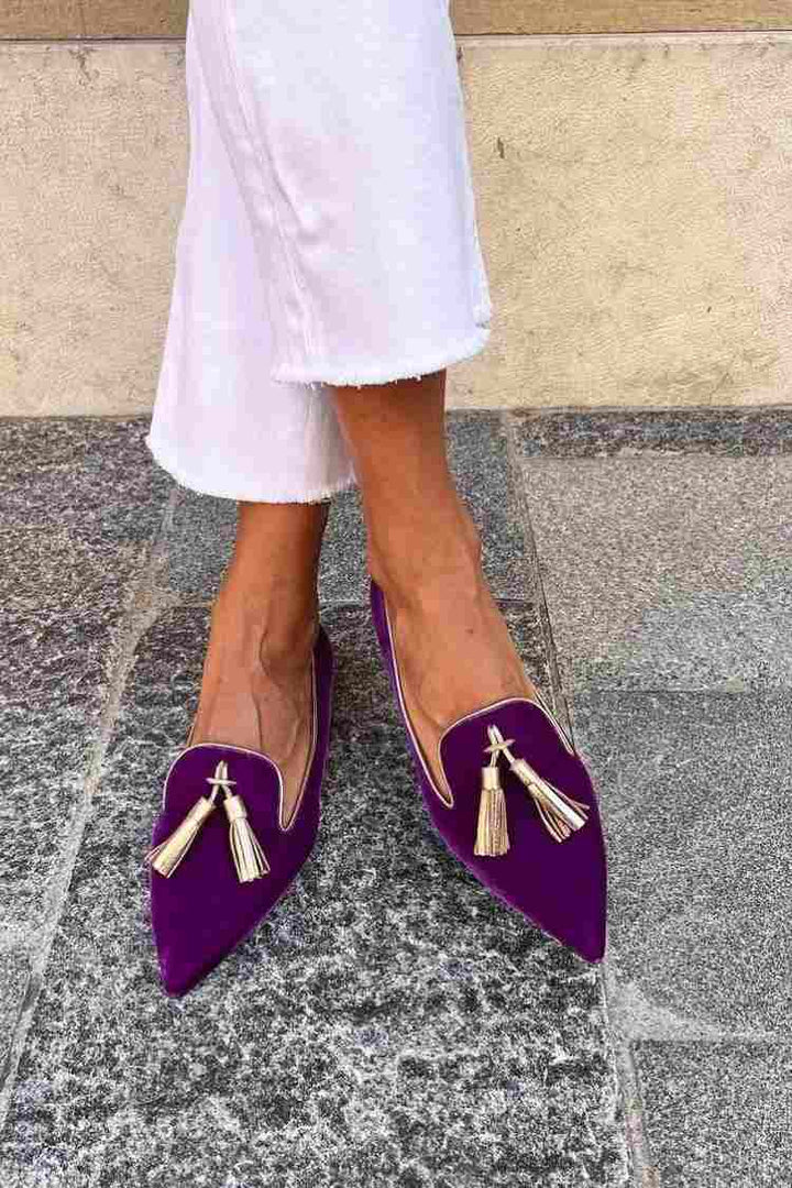 Portia — Mocassini con Frange Boho | Nico Milan