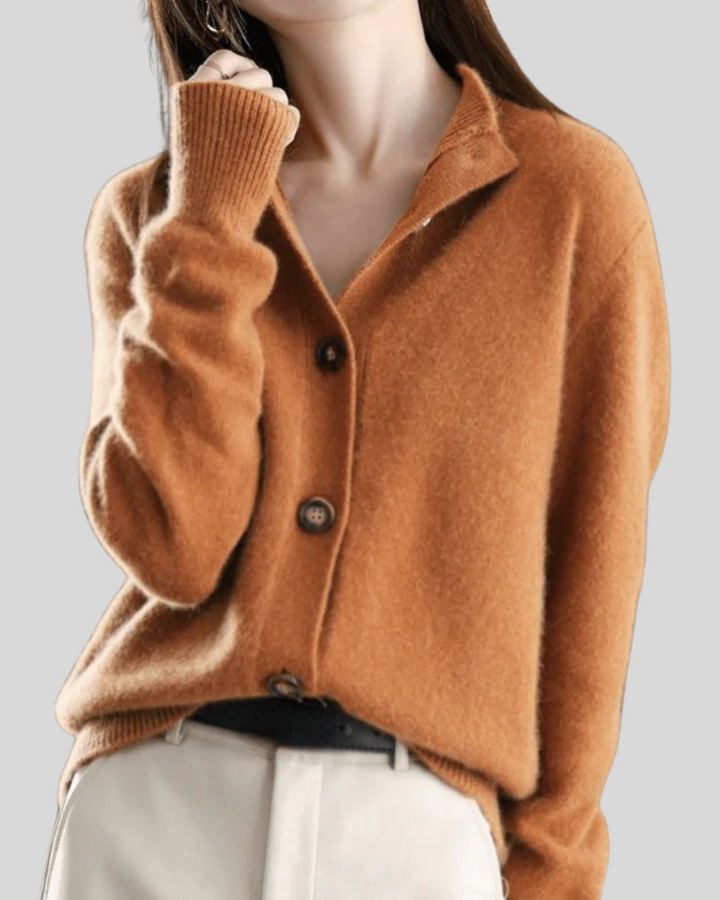 Stéphanie | Cardigan in Cashmere Stile Retrò | Nico Milan