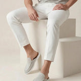 Yacht Mule in Camoscio Bianco | Nico Milan