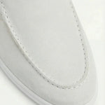 Yacht Mule in Camoscio Bianco | Nico Milan