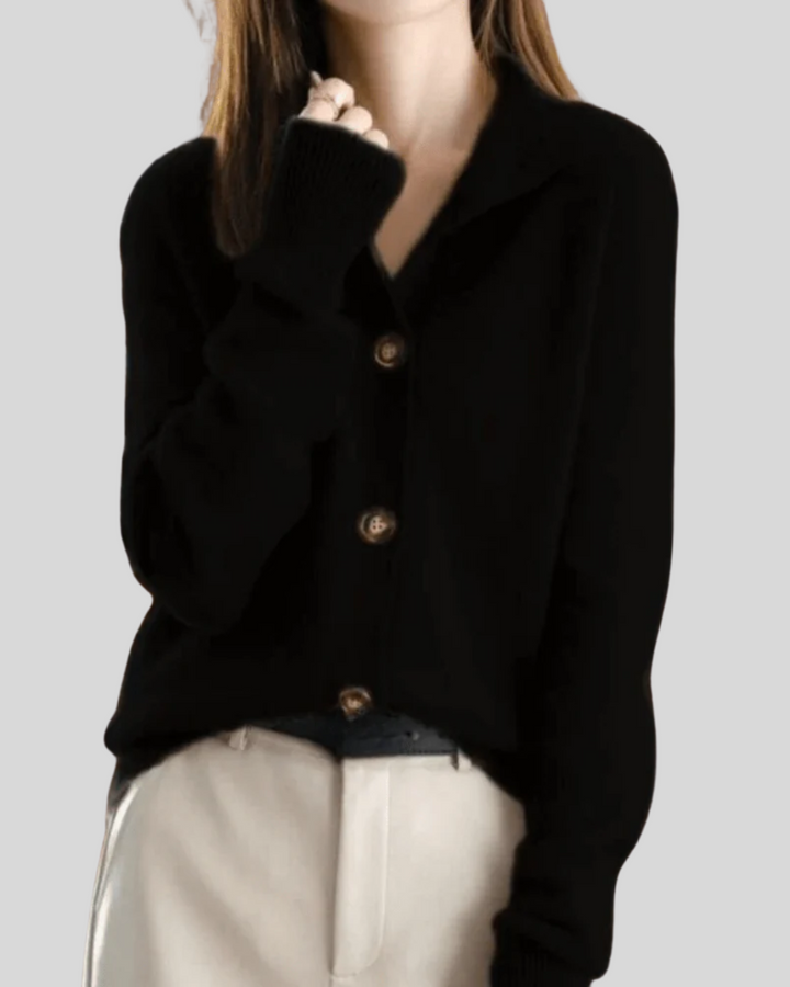 Stéphanie | Cardigan in Cashmere Stile Retrò | Nico Milan