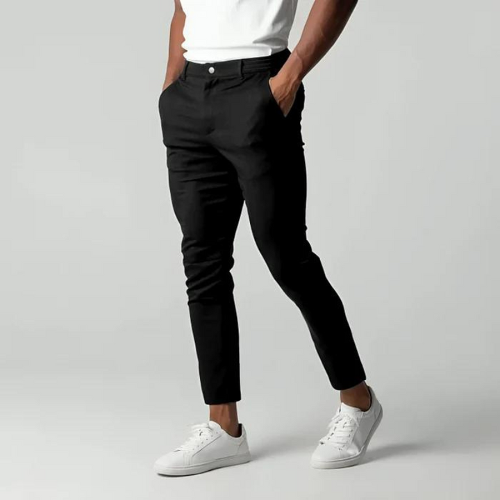 Pantaloni Chino Alfredo in Tessuto Stretch | Nico Milan