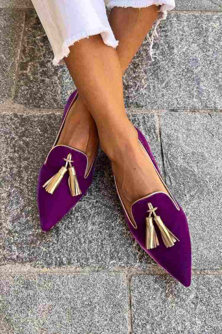 Portia — Mocassini con Frange Boho | Nico Milan
