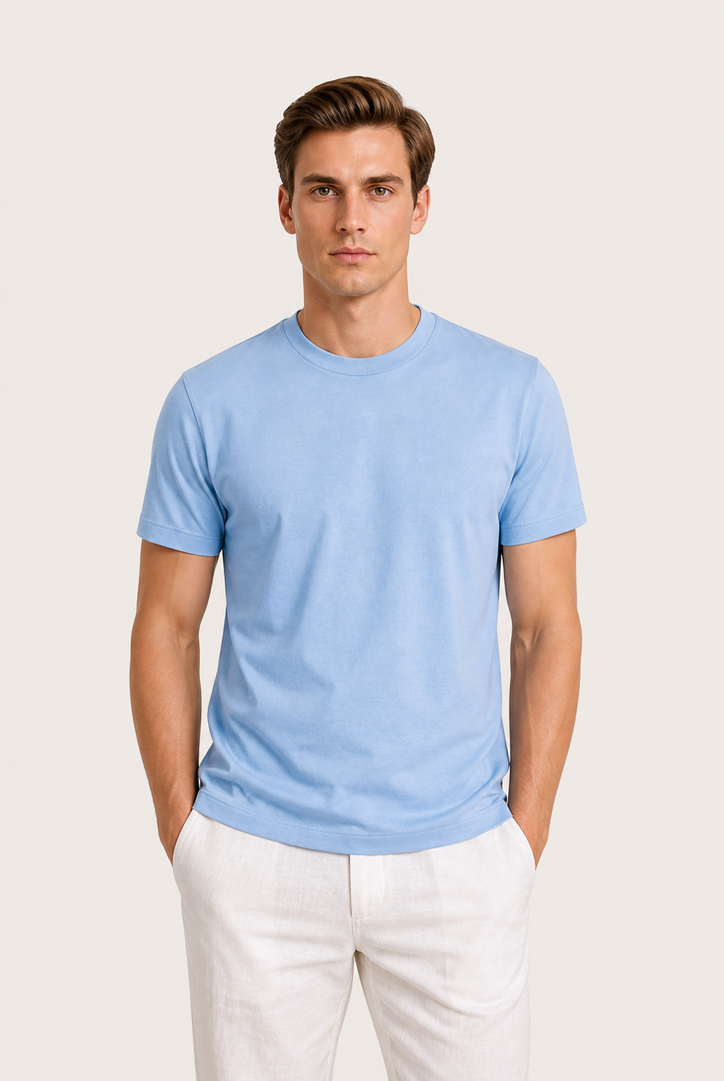Azuro Tee Azzurro Chiaro