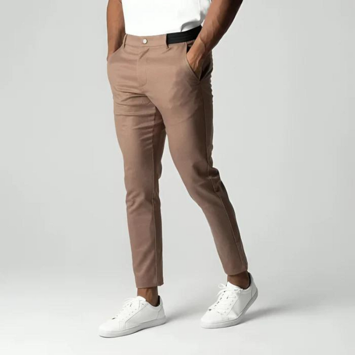 Pantaloni Chino Alfredo in Tessuto Stretch | Nico Milan