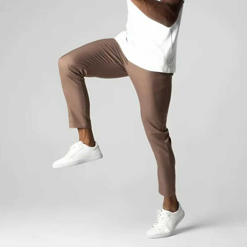 Pantaloni Chino Alfredo in Tessuto Stretch | Nico Milan