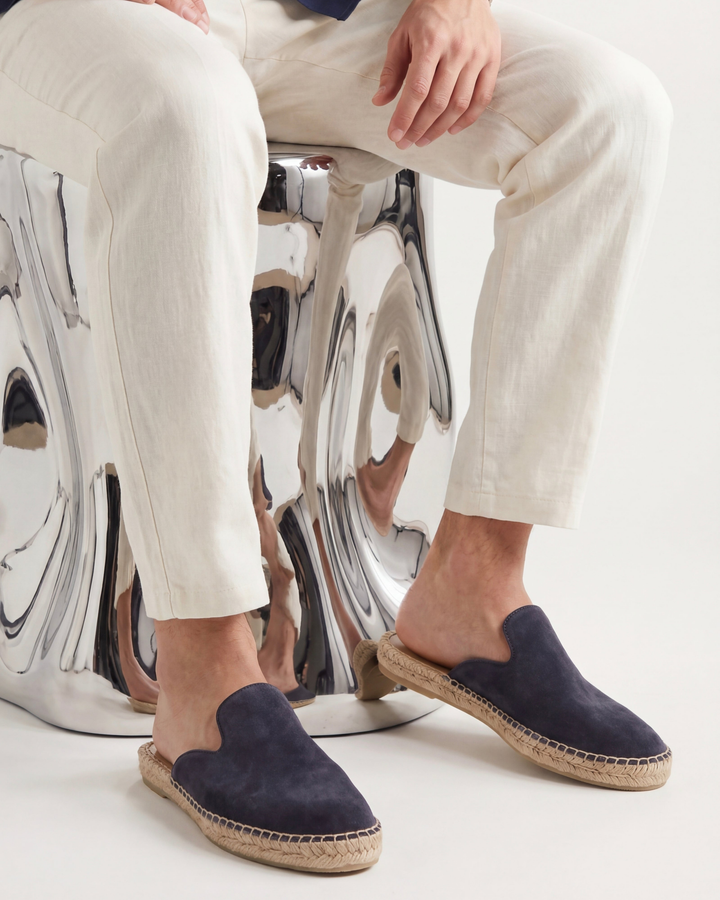 Yacht Mule Portofino Blu Navy | Nico Milan