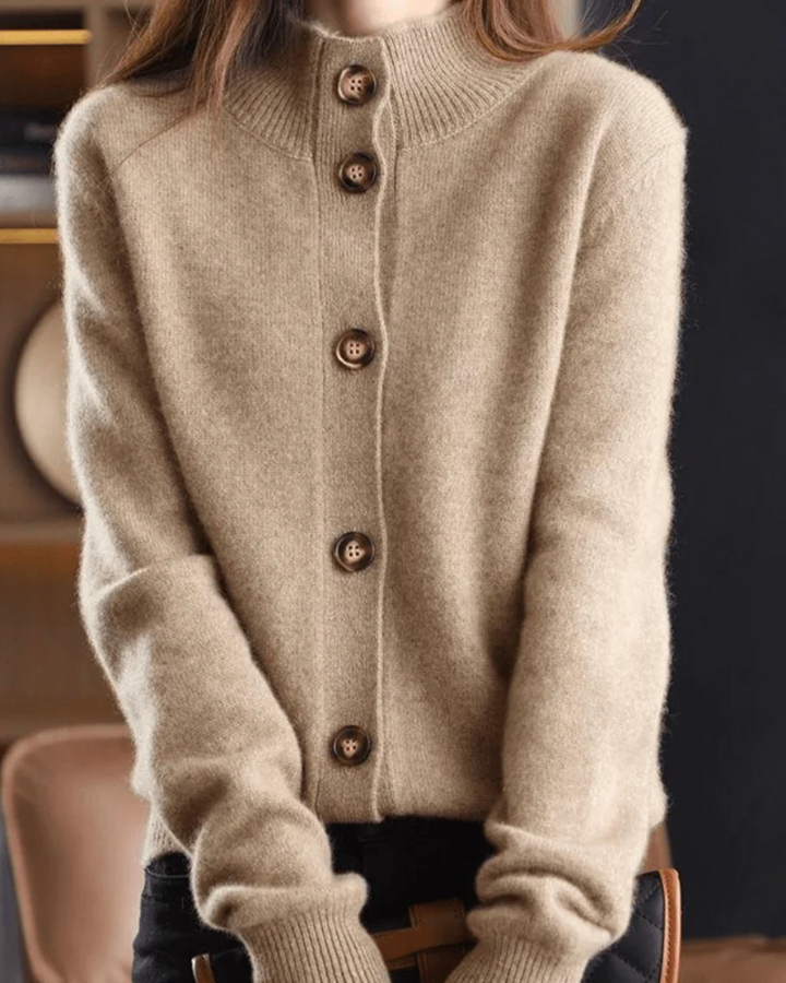Stéphanie | Cardigan in Cashmere Stile Retrò | Nico Milan