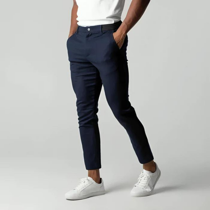 Pantaloni Chino Alfredo in Tessuto Stretch | Nico Milan
