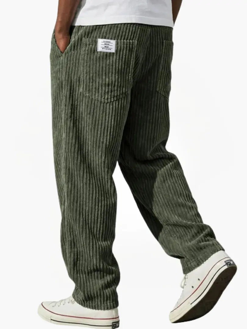 Pantaloni Monaco in Velluto a Coste | Nico Milan