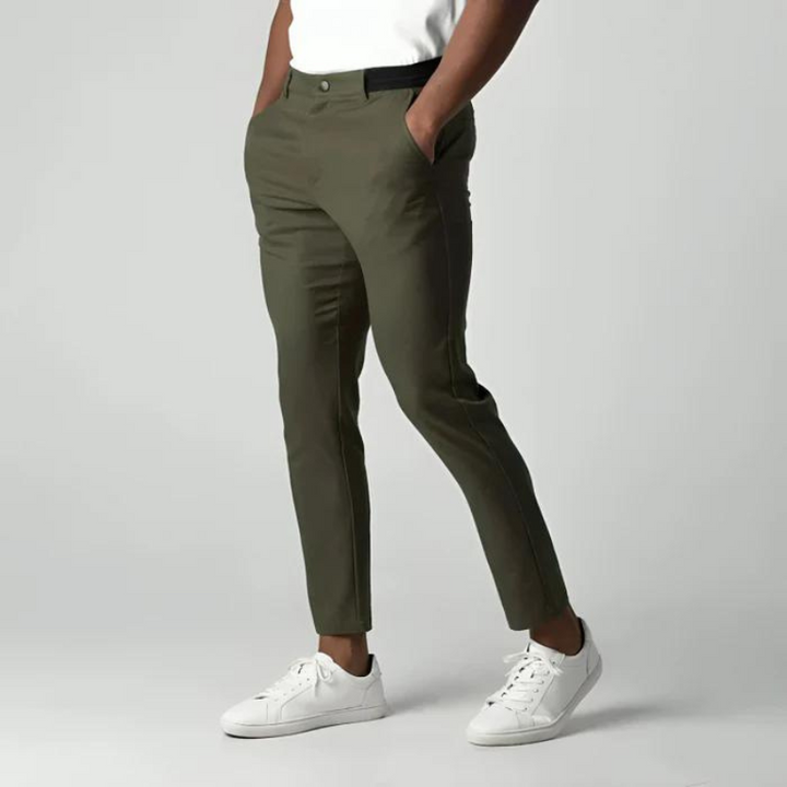 Pantaloni Chino Alfredo in Tessuto Stretch | Nico Milan