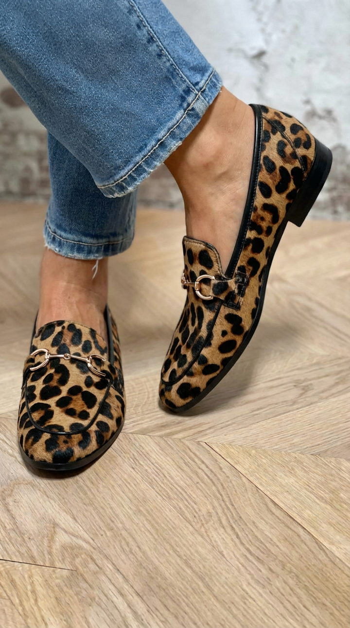 Adrianna — Mocassino Leopardo Audace | Nico Milan