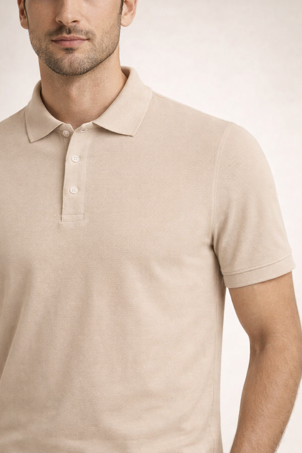 Polo Raffinata Beige
