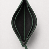 Borsa Clutch Alcantara Verde Notte