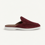 Yacht Mule in Camoscio Bordeaux | Nico Milan