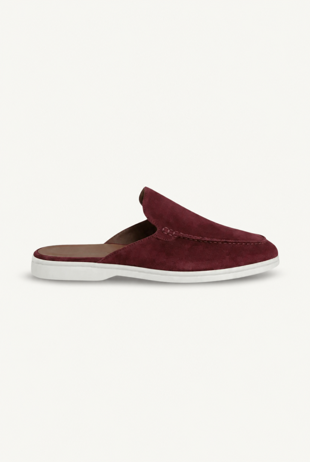 Yacht Mule in Camoscio Bordeaux | Nico Milan