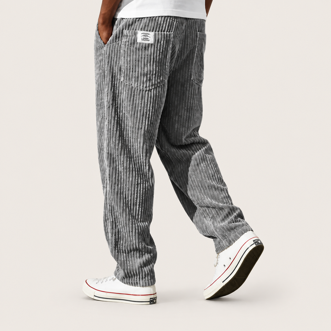 Pantaloni Monaco in Velluto a Coste | Nico Milan
