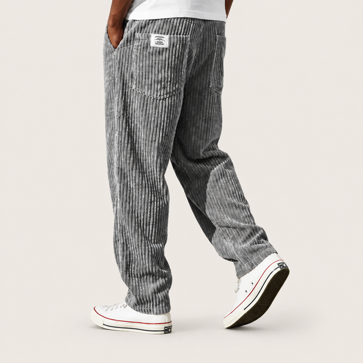 Pantaloni Monaco in Velluto a Coste | Nico Milan