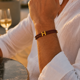 Bracciale Aurea Borgogna/Oro