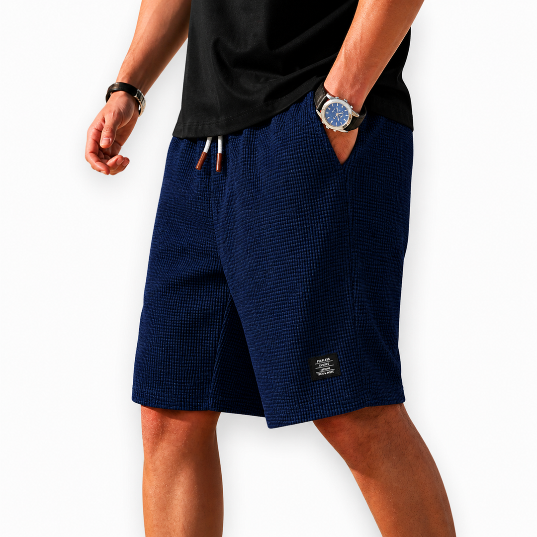 Pantaloncini Nathan in Maglia Waffle | Nico Milan
