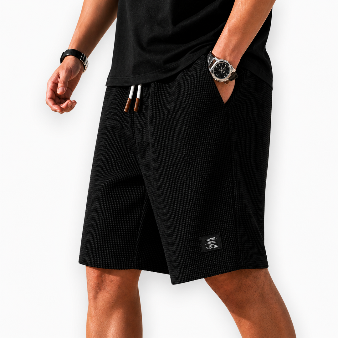 Pantaloncini Nathan in Maglia Waffle | Nico Milan