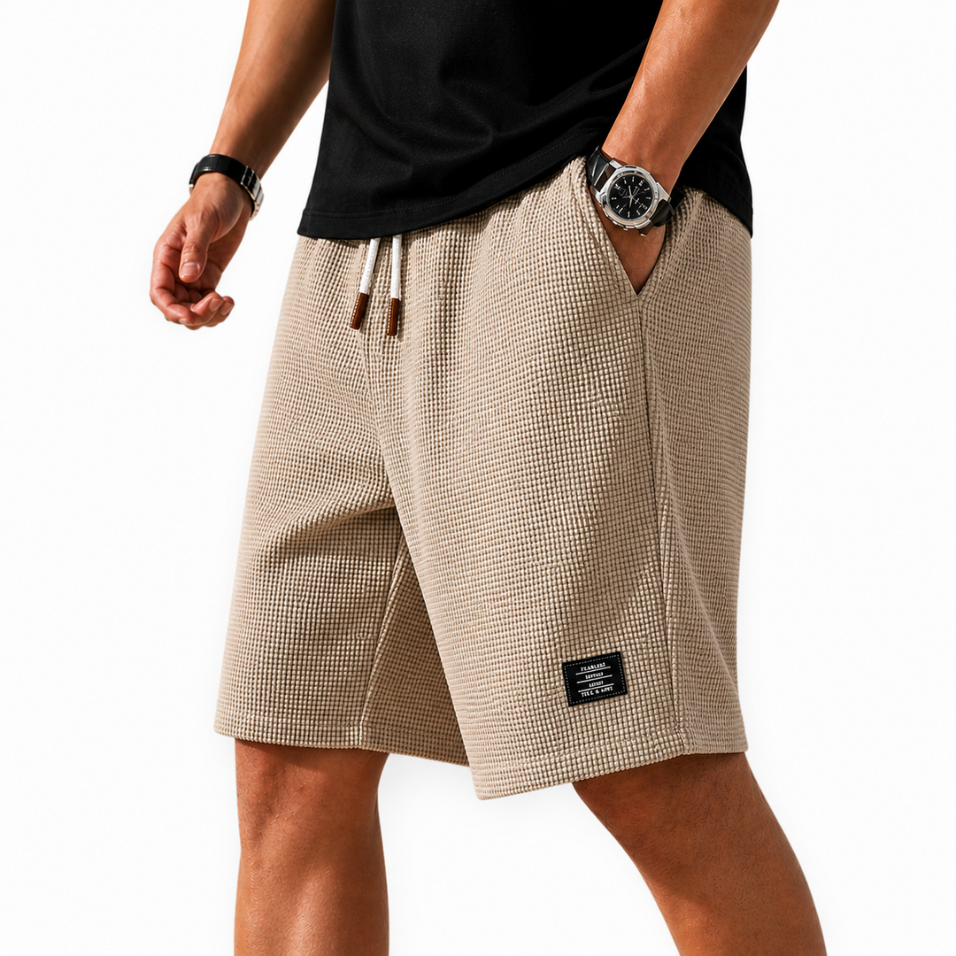 Pantaloncini Nathan in Maglia Waffle | Nico Milan