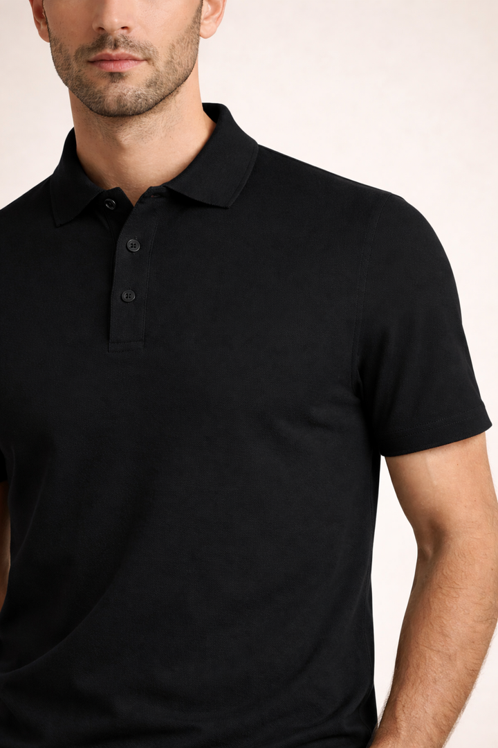 Polo Raffinata Nera