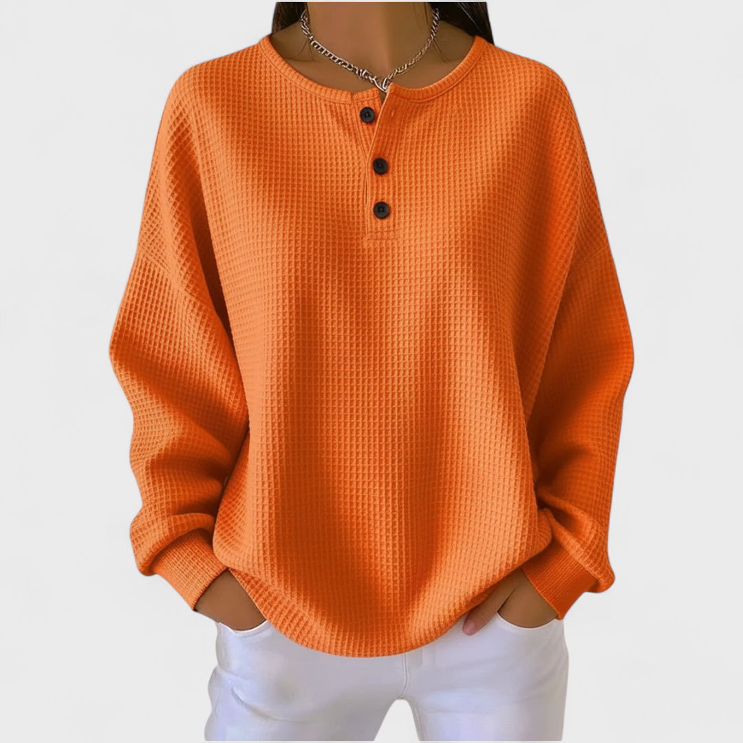 Louise | Maglione in morbida maglia goffrata | Nico Milan