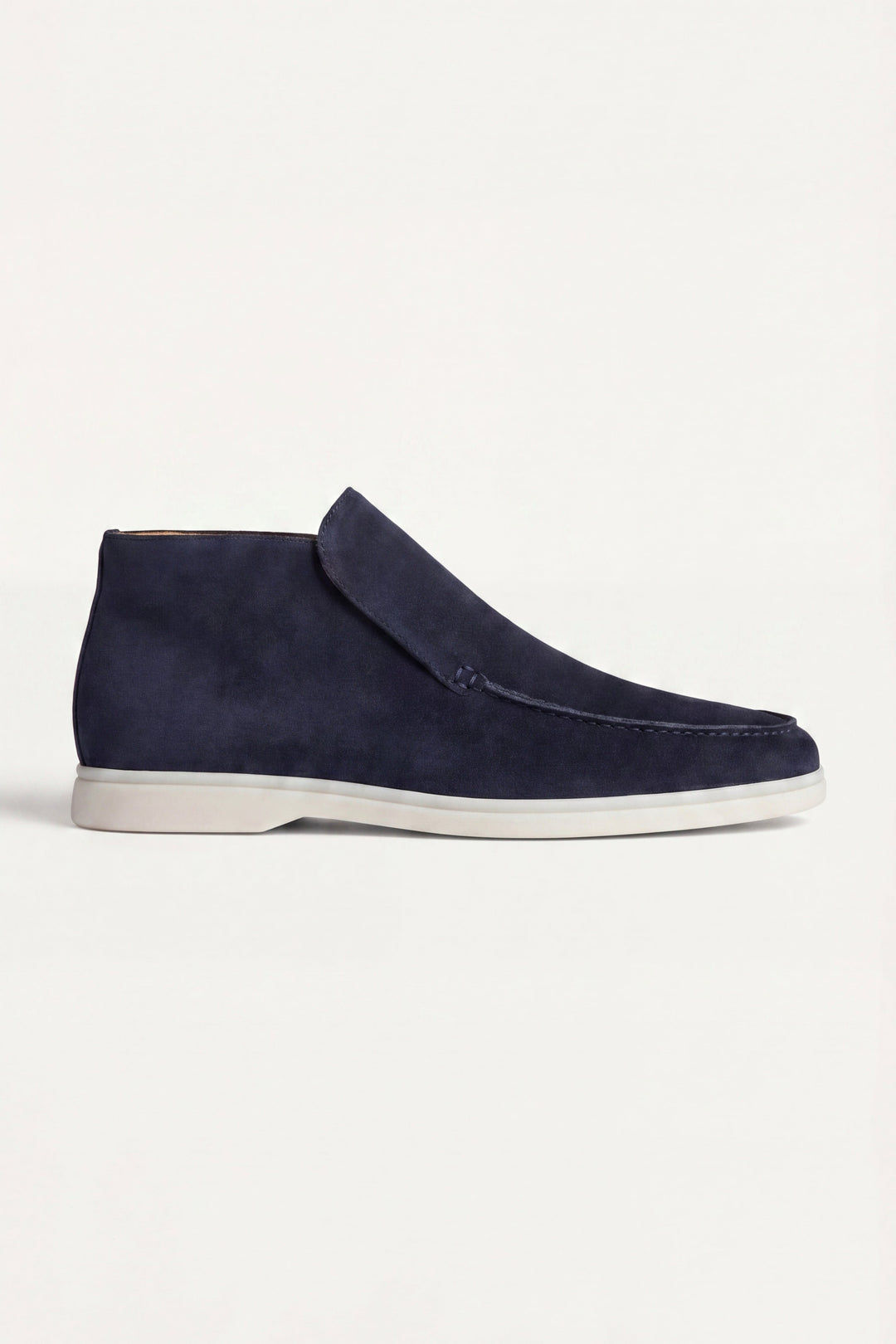 High Top Capri in Camoscio Blu Navy | Nico Milan