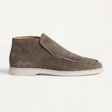 High Top Capri in Camoscio Verde Oliva | Nico Milan