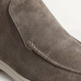 High Top Capri in Camoscio Verde Oliva | Nico Milan