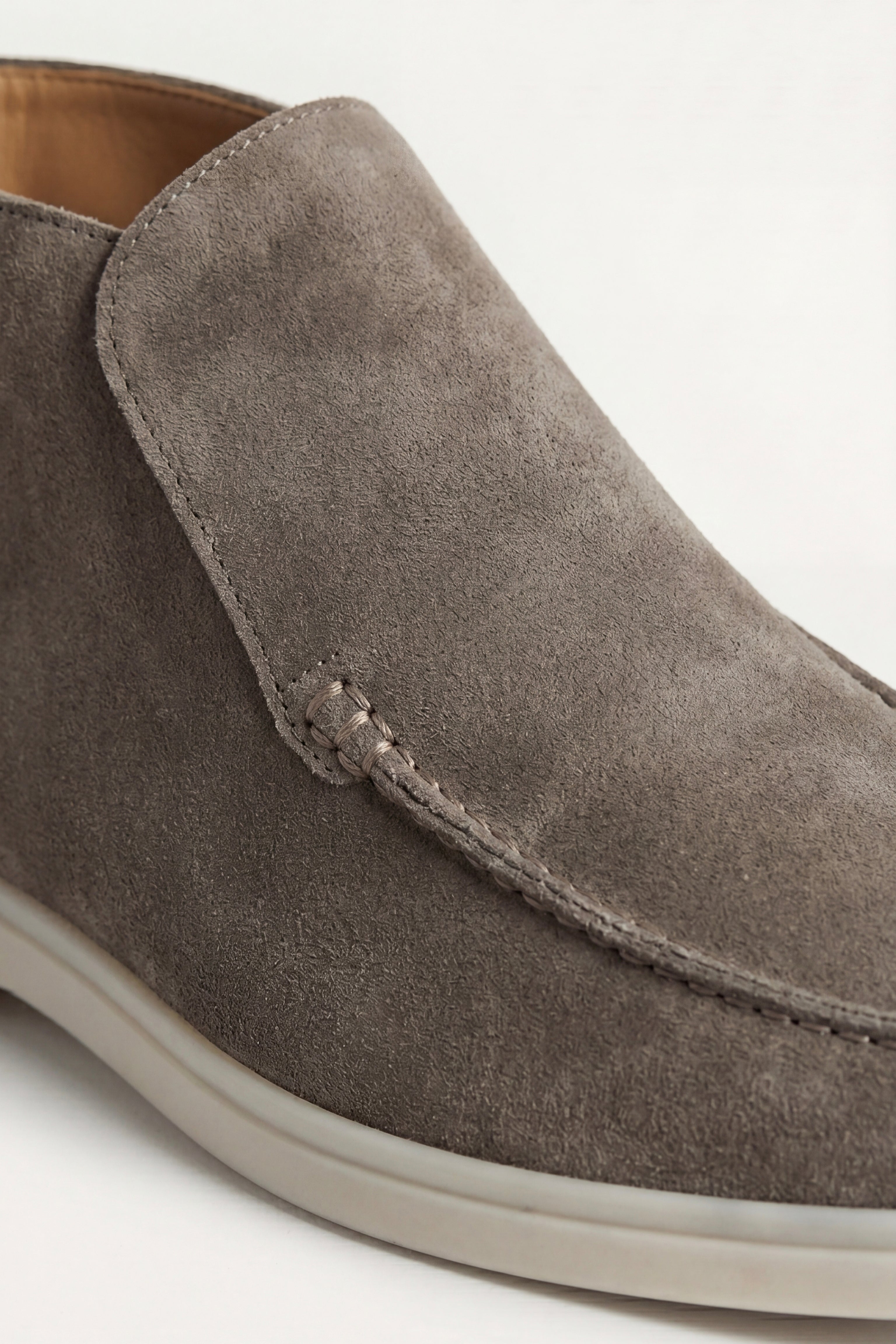 High Top Capri in Camoscio Verde Oliva | Nico Milan