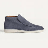 High Top Capri in Camoscio Blu | Nico Milan