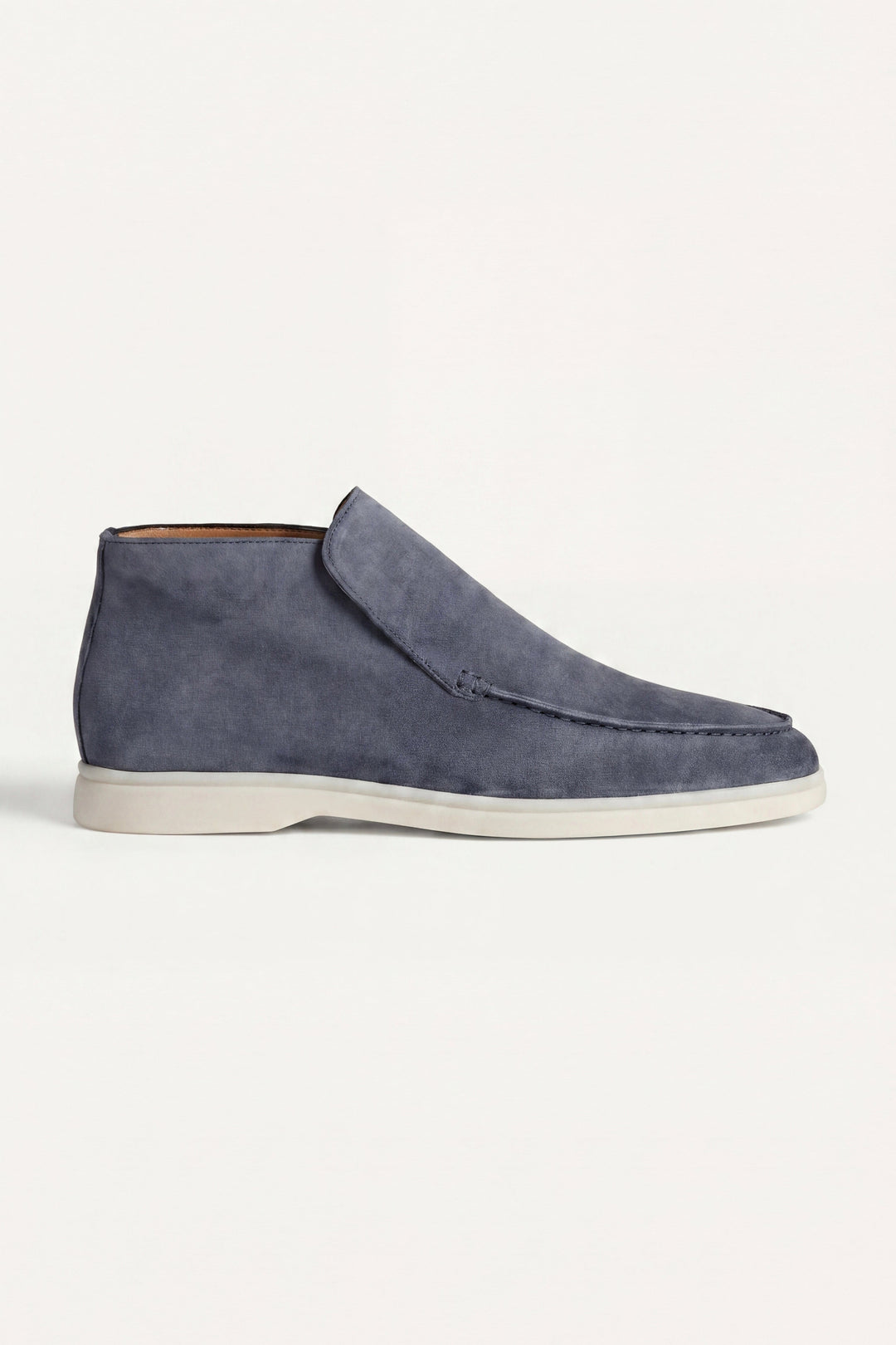 High Top Capri in Camoscio Blu | Nico Milan
